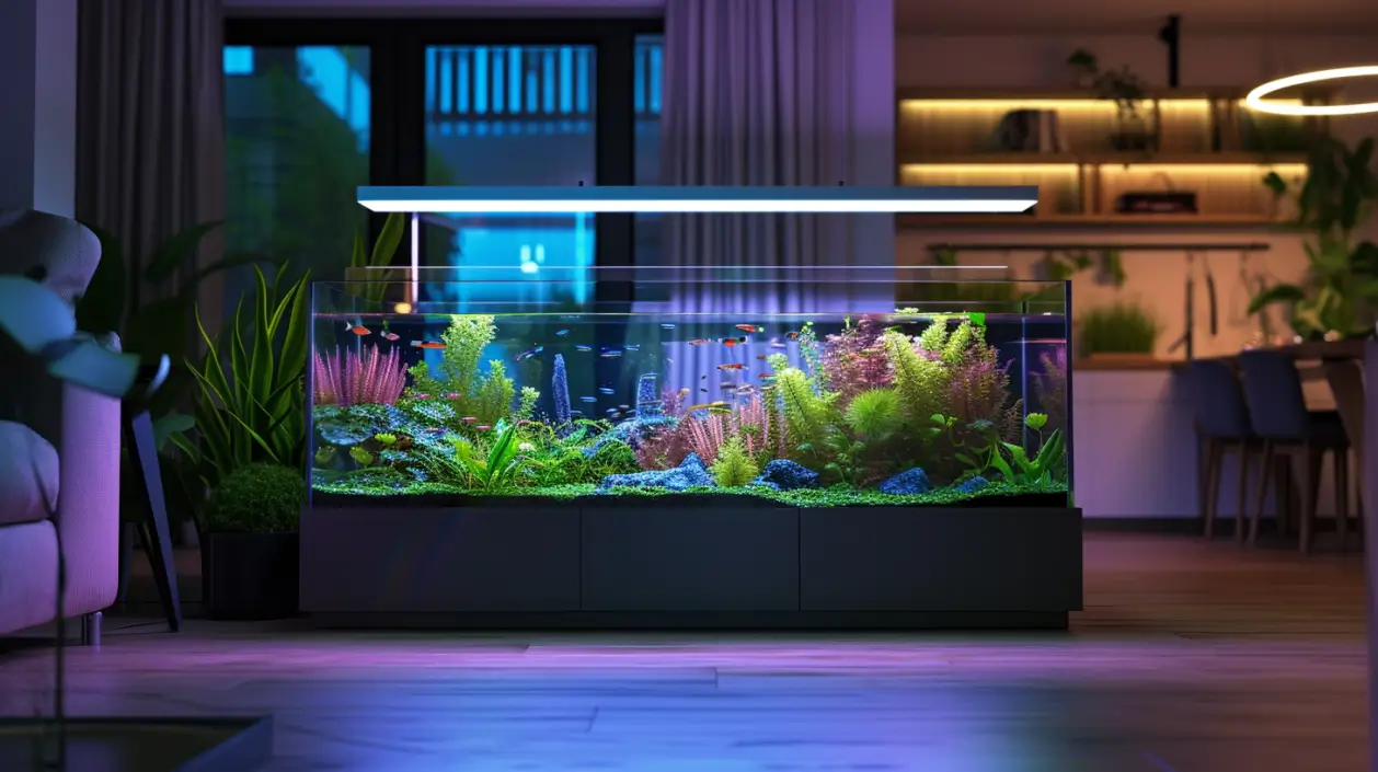 éclairage LED aquarium