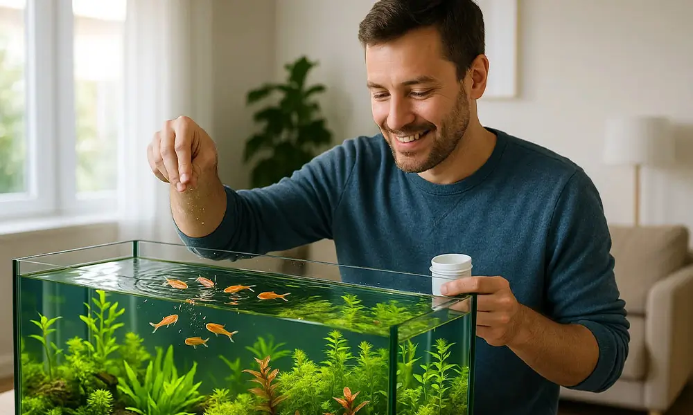 nourriture bis 1000x600 Aquarium Parfait