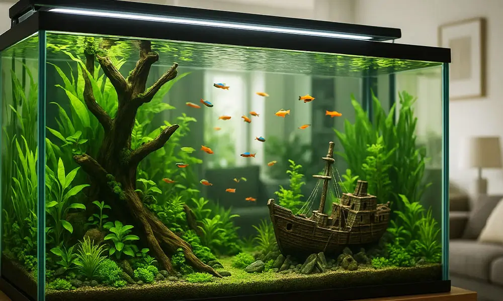 Aquarium Parfait Décors résines aquarium