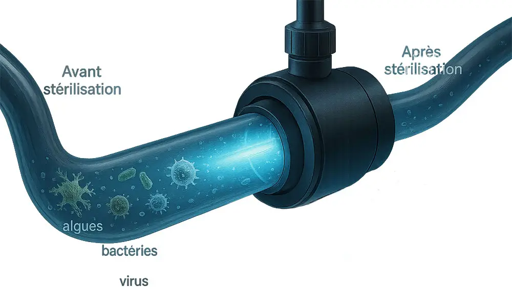 Aquarium Parfait Filtre UV aquarium eau douce