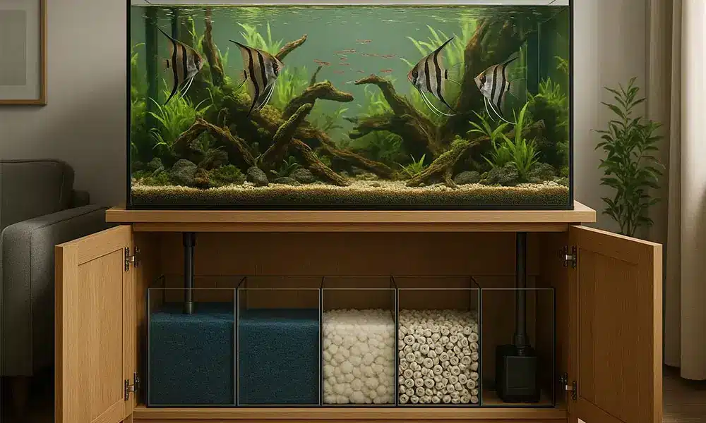 filtration décantation quint 1000x600 Aquarium Parfait filtre décantation externe aquarium eau douce