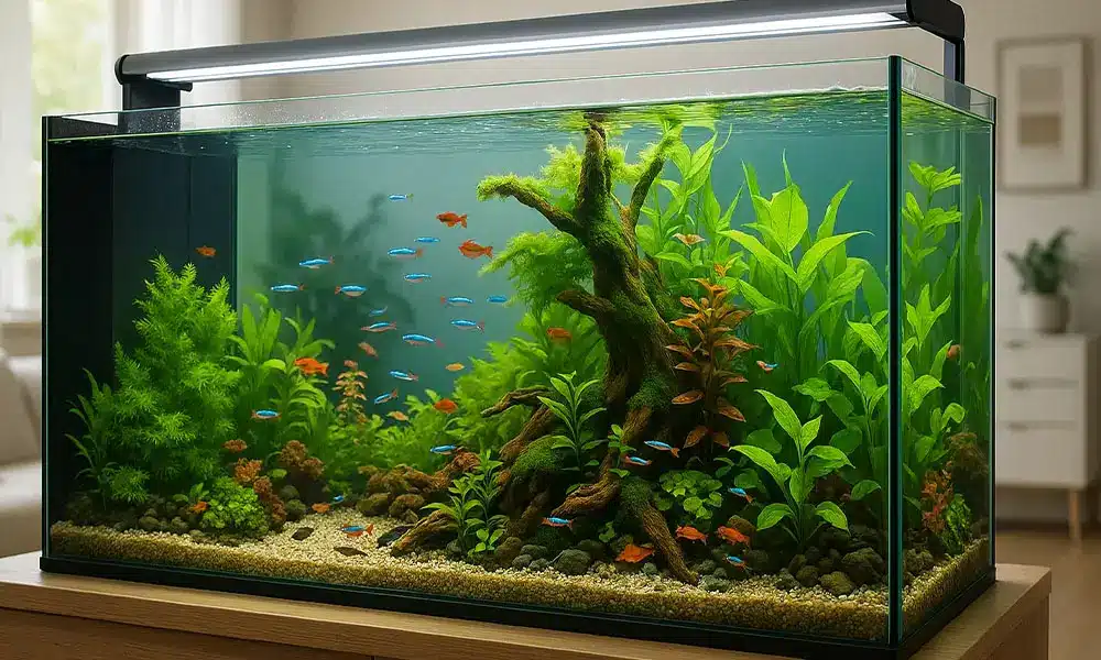 filtration décantation sext 1000x600 Aquarium Parfait Filtre à décantation aquarium eau douce