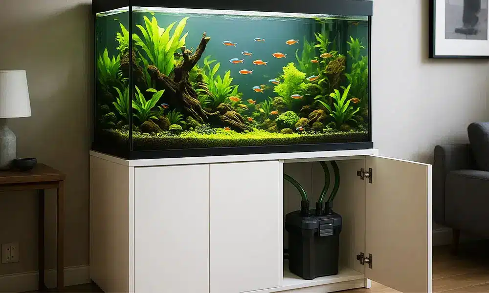 filtration externe quater 1000x600 Filtre externe aquarium eau douce