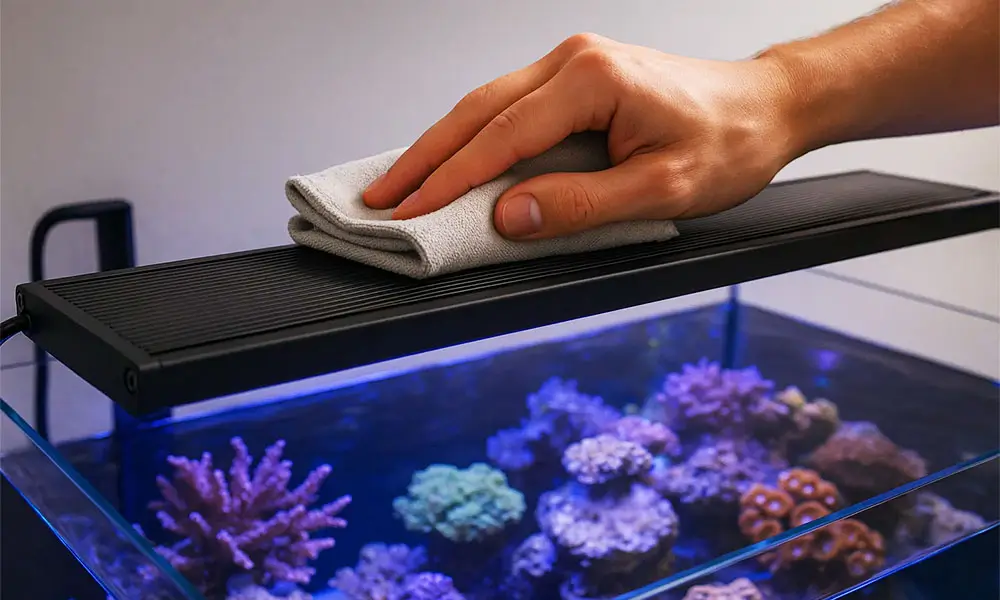 Nettoyage aquarium marin quater 1000x600 Nettoyage aquarium eau de mer