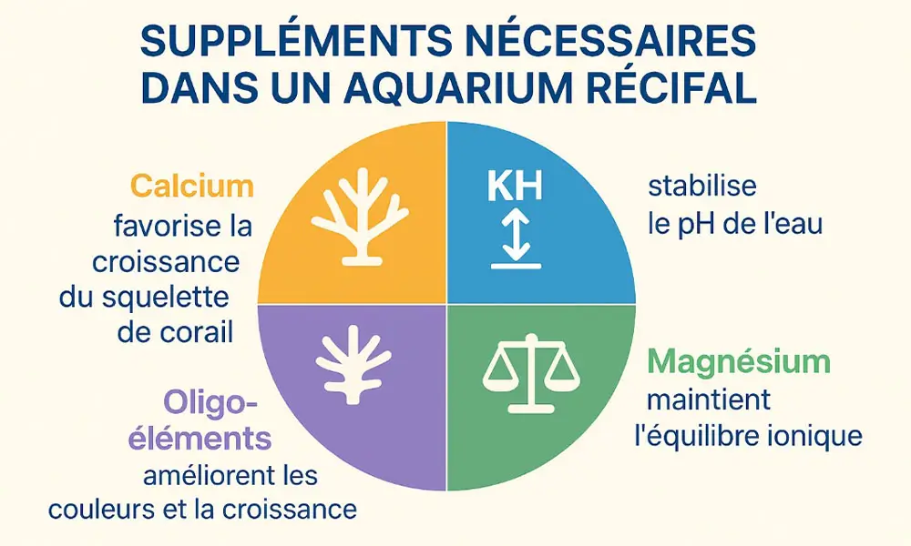Supplémentation récifal 1000x600 Aquarium Parfait Complémentation Supplémentation aquarium récifal