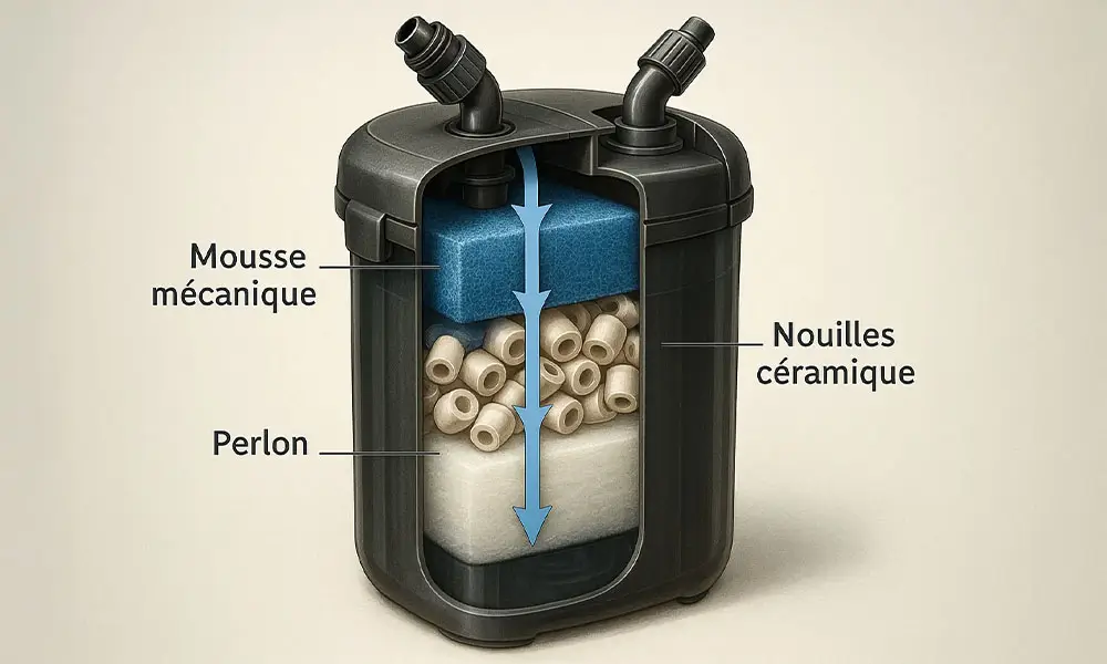 Aquarium Parfait Filtration aquarium eau douce