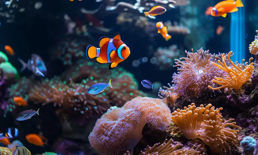 population aquarium recifal