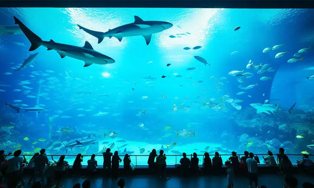 les plus grands aquariums du monde