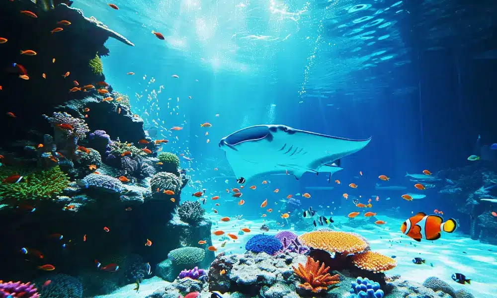 les plus grands aquariums du monde