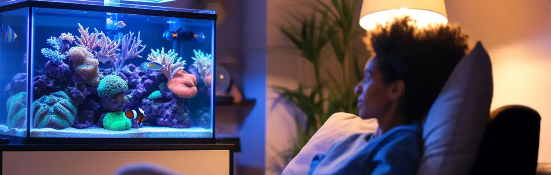blog bannière reduire le stress Aquarium Parfait Réduire le stress grâce à l’aquariophilie