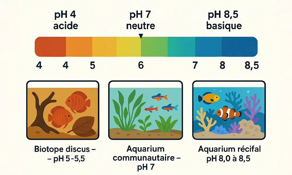 Aquarium Parfait comment maintenir le Ph de son aquarium d'eau douce