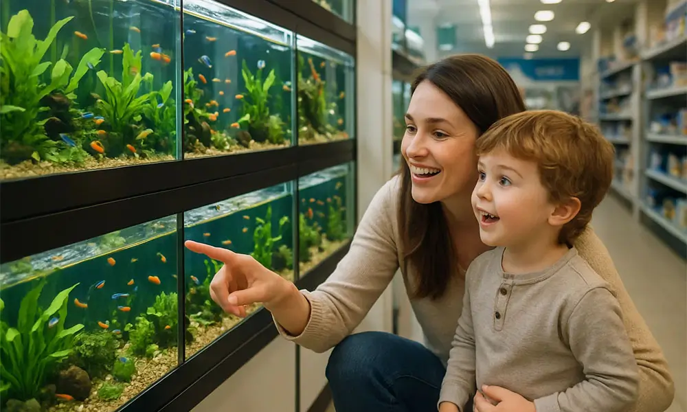 Aquarium Parfait Poissons aquarium eau douce