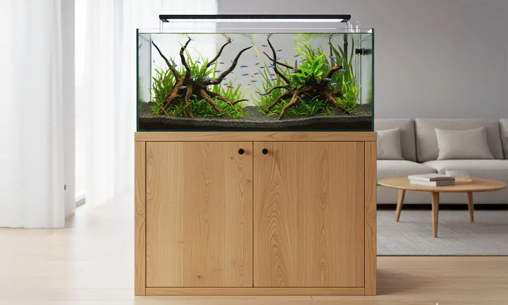 Aquarium Parfait Meuble support aquarium