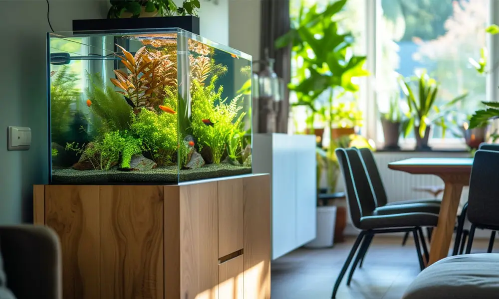 Aquarium Parfait Meuble support aquarium