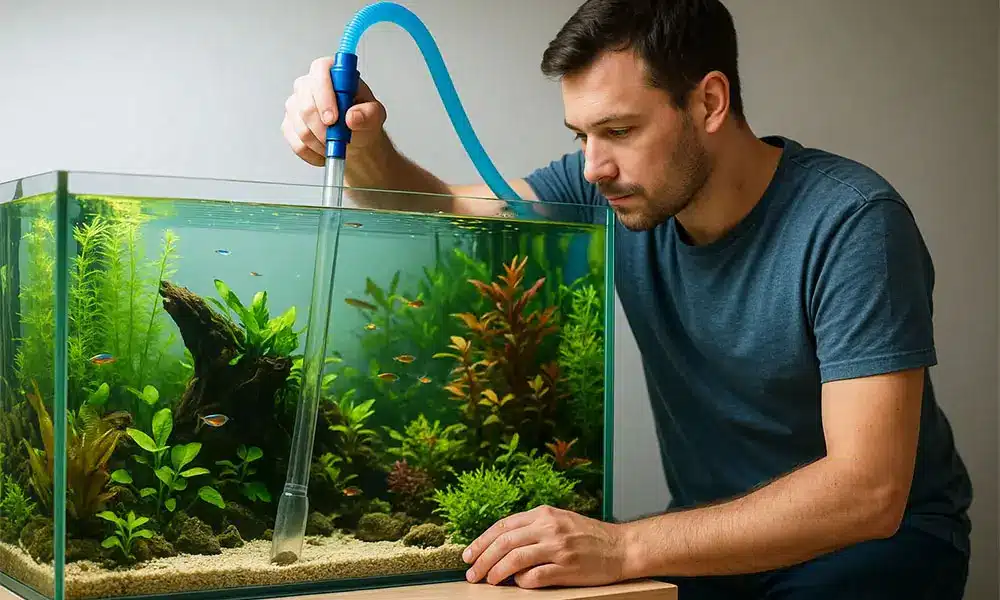 Changements d'eau aquarium