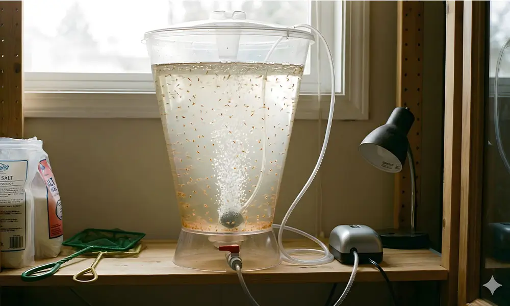 Aquarium Parfait Nourriture vivante élevage artemias
