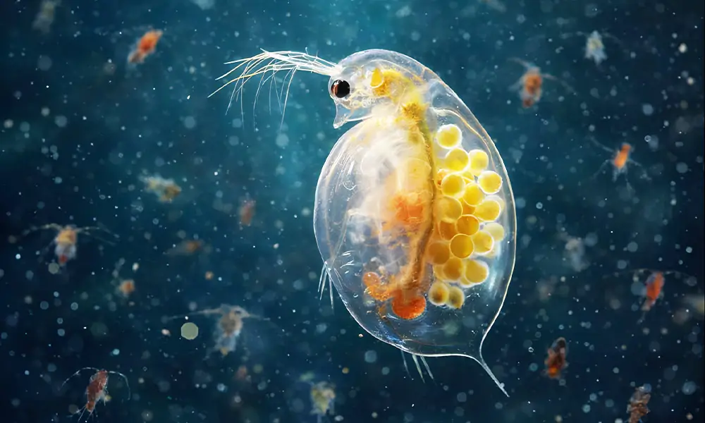 Aquarium Parfait Nourriture vivante Daphnies
