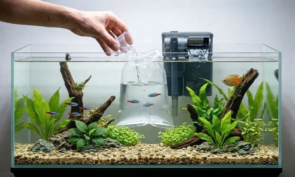acclimatation-poissons-aquarium acclimatation poissons aquarium eau douce
