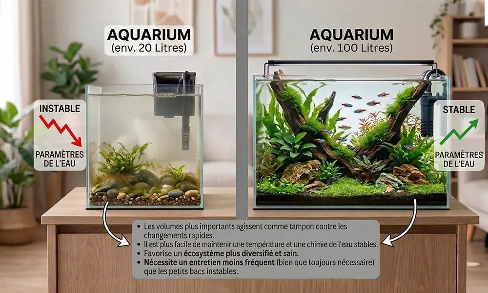 aquarium-petit-volume-vs-grand-volume-stabilite Aquarium petit volume vs grand volume