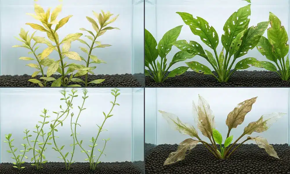 pourquoi mes plantes d'aquarium ne poussent pas