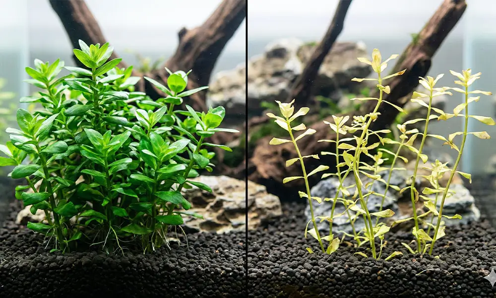 pourquoi mes plantes d'aquarium ne poussent pas